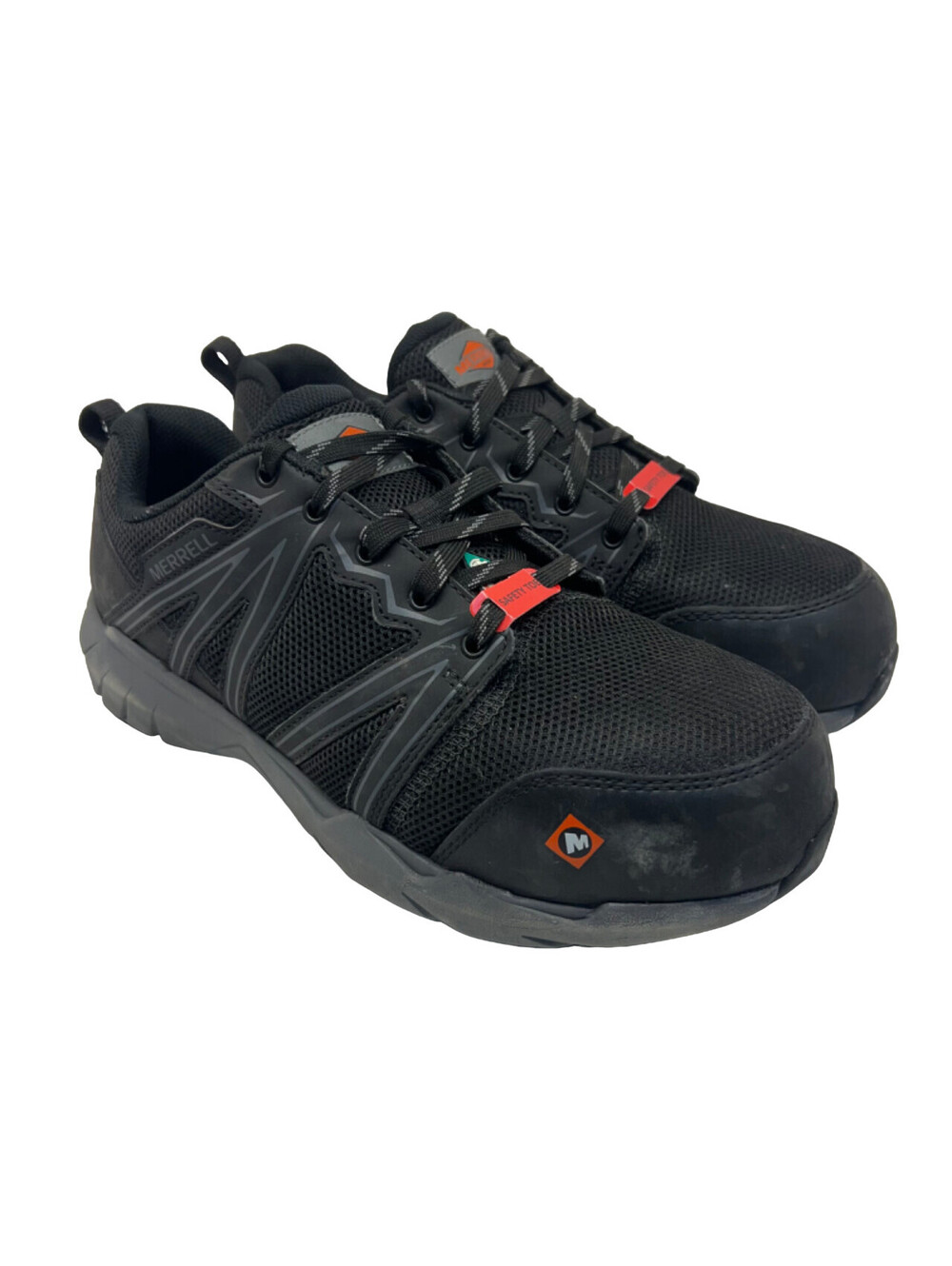 Merrell Men's Fullbench Superlite AT Work Shoes J17541 Black Size 8M